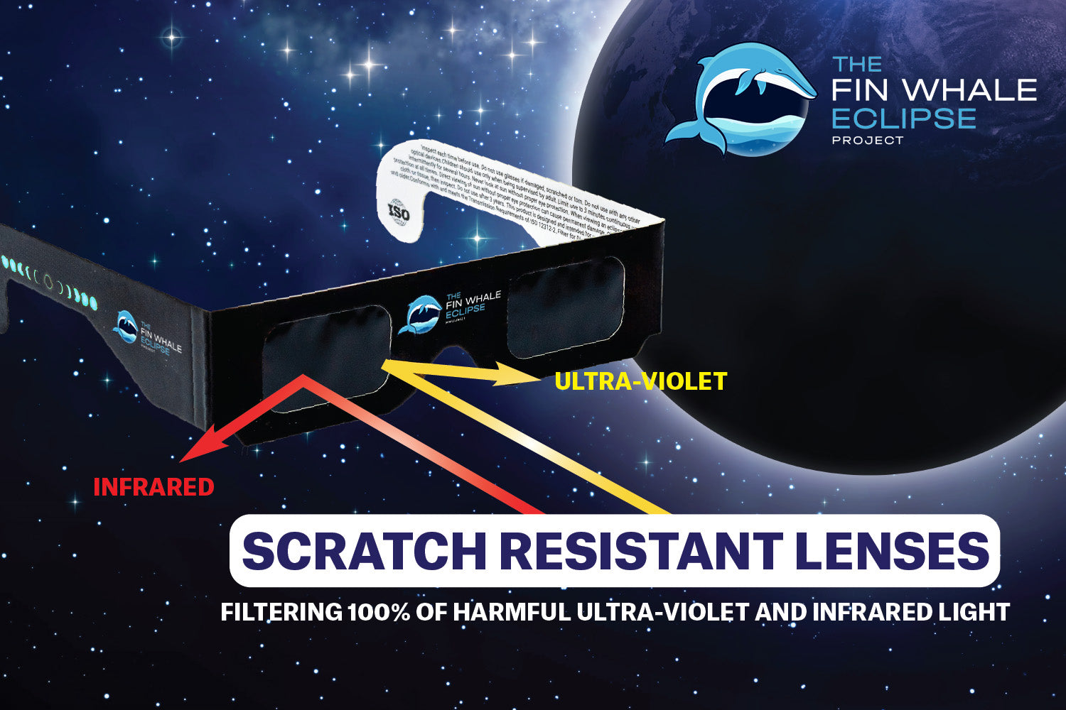 5 pack of Solar Eclipse Glasses
